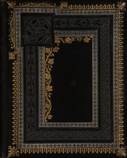 Photo album (empty), photograph album, slip-in album, Photo album with forty pages, each page