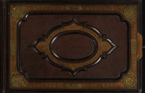 Photo album (empty), photograph album, slip-in album, Photo album with fifty pages with two