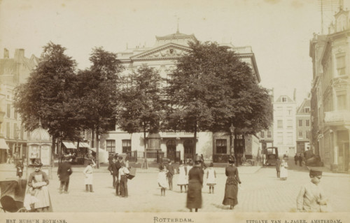 The Boymans Museum. Rotterdam., View of the Boymans Museum in the Schielandshuis in Rotterdam,