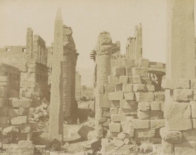 Karnak Grand temple with obélisques de Touthmes 1er et de sa fille Hatasou, Great Temple with the