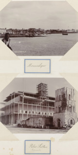 View of a coastal town in Mozambique, Mozambique, photograph, Part of Album with 191 photographs of