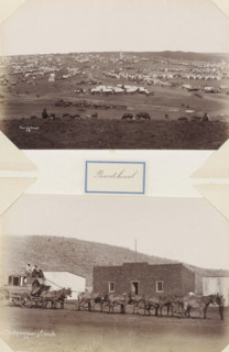 Mule-drawn coach to Zoutpansberg, Zoutpansberg Coach, photograph, Part of Album with 191 photos of