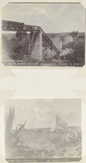 Bridge over the Vet River The explosion, Explosion at a railway bridge over the Vet River in South