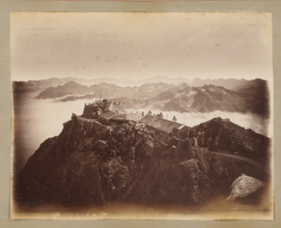 View from Pic du Midi de Bigorre, album page, photograph, This photo is part of an album.,