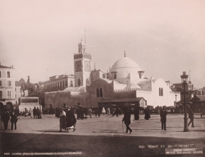 Alger, Place du Gouvernement et mosquée El-Djedid, Djama?a el Djedid mosque in Algiers,