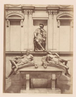 Tomb monument for Lorenzo de' Medici in the Medici Chapel in Florence, Italy, Mont. di L. De Medici