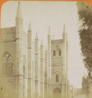 View of the Willemskerk in The Hague, La Haye. Église Guillaume, Vues de Hollande, stereograph,