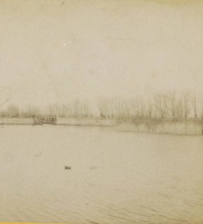 View of the Loosdrecht Lakes, Duck Decoy, Geographical Sculpture Gallery, collected by MJ