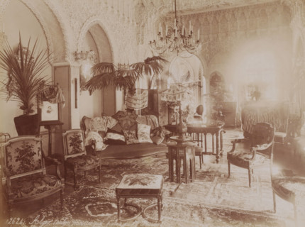 Alger (salon mauresque, palais du 1e President), Interior of the El Mouradia in Algiers,