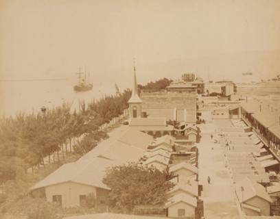 View of Port Tewfik, near the Suez Canal, Port Tewfik Suez, photograph, number: 'No. 138',
