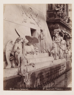Mto. Canova (scorgio), Detail of the funerary monument for Antonio Canova in the Santa Maria
