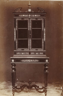 Secretaire, No 8 Mobile, photograph, page, inscription: 'Ies. 280', inscription: 'Alto, 191. Largo,