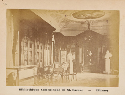 Monastery Library of San Lazzaro degli Armeni, Venice, Bibliothèque Arménienne de St. Lazare,