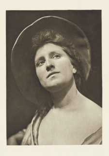 Marcelle, Portrait of an unknown young woman named Marcelle, photomechanical print, photographer: