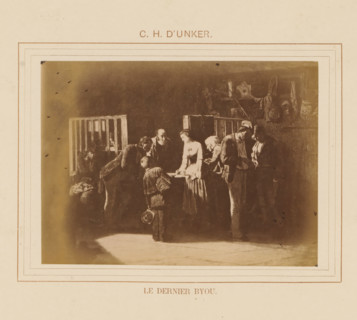 Le dernier byou, Photo reproduction of Le dernier byou by Carl Henrik D'Unker, photograph,
