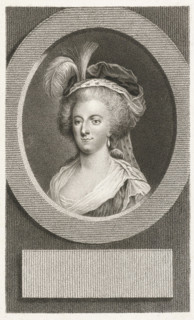 Portrait of Marie Antoinette, Queen of France, print, printmaker: Lambertus Antonius Claessens,