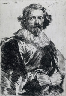 Portrait of Lucas Vorsterman I, Iconography, print, The painter and engraver Lucas Vorsterman I