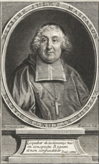 Portrait of Jules Mascaron, print, Portrait of the French preacher and bishop Jules Mascaron