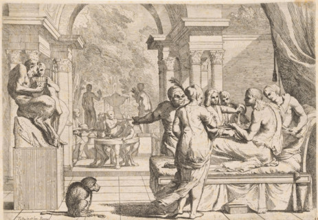 The prodigal son squanders his inheritance, Story of the prodigal son, L' Historia Del Figliolo