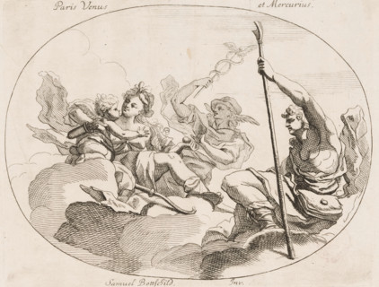Paris Venus et Mercurius, Paris, Venus en Mercurius, Various designs, Opera Varia Historica,