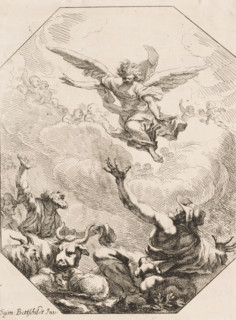 Annunciation to the Shepherds, Various designs, Opera Varia Historica, Poetica & Iconologica,