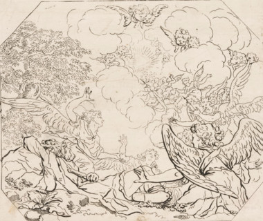 Dream of Jacob, Opera Varia Historica, Poetica & Iconologica, Various designs, print, printmaker: