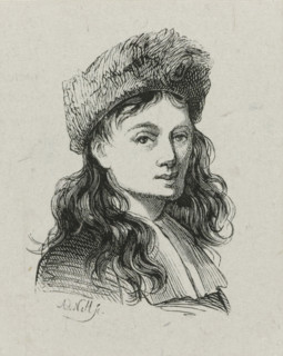 Portrait of Thomas Wijck, print, Portrait of painter and engraver Thomas Wijck., printmaker: