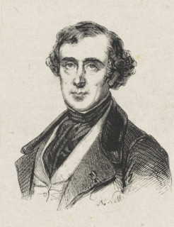 Portrait of Andreas Schelfhout, print, printmaker: Adolphe Frédéric Nett, after drawing by Coenraad