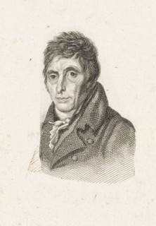 Portrait of Abraham van Strij, print, after drawing by Pieter Christoffel Wonder (possibly), 1790 -
