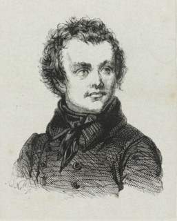 Portrait of the painter François Verheyden, print, printmaker: Adolphe Frédéric Nett, after drawing