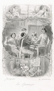 Les Gueux, Company around a table, print, A company (Geuzen) around a table: two men shaking hands,