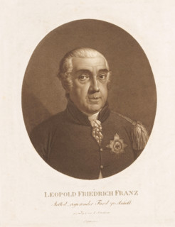 Portrait of Leopold III Friedrich Franz von Anhalt-Dessau, print, HAB A 418, printmaker: Ludwig