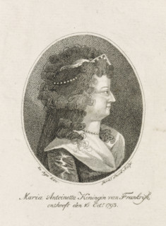 Portrait of Marie Antoinette (Queen of France), print, Portrait of Marie Antoinette (Queen of