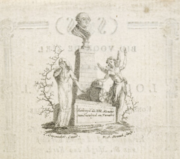 Memorial for King Louis XVI of France, Ludovicus XVI, Innocens Mortuus est, print, prayer card,