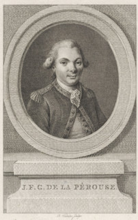 Portrait of Jean-François de La Pérouse, print, French naval officer and explorer., printmaker: