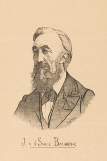 Portrait of Julius van de Sande Bakhuyzen, Artists Gallery (original series title on object),