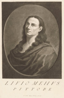 Portrait of artist Lieven Mehus, Portraits of artists, print, book illustration, printmaker: