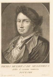 Portrait of artist Pieter de Molijn, Portraits of artists, print, book illustration, printmaker: