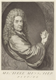 Portrait of artist Michiel van Musscher, Portraits of artists, print, book illustration,