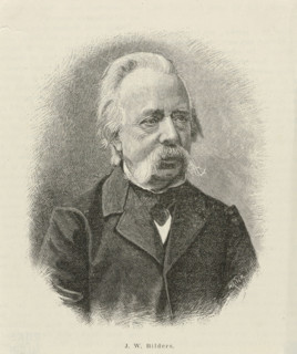 Portrait of Johannes Warnardus Bilders, print, book illustration, Portrait of Johannes Warnardus
