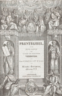 Evangelists and Apostles, Title page for: Sn Picture Bible or the Holy Scriptures of the Old and