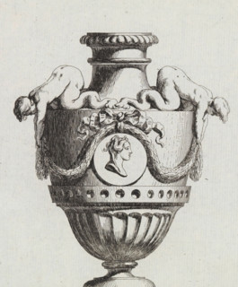 Vase with putti, Recueil De Vases, Ire Suitte, print, ornament print, Series number, 7, An