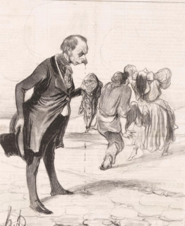 Man with a bloody nose and a black eye, Il ne faut pas mettre le doigt entre le bois et l'écorce,