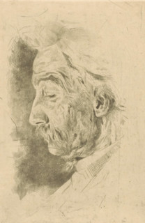 Portrait of Dr. Jacob Christiaan Muller, print, printmaker: Willem Witsen, Ewijkshoeve (Den