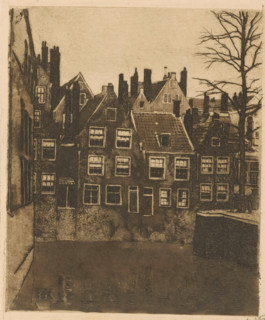 Groenendaal in Rotterdam, print, Groenendaal, filled in in 1911, seen from the Nieuwehaven in