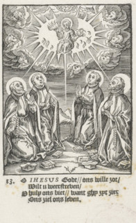 Christ Child in a halo, Youth of Christ, The Childhood of Our Lord Jesus Christ, print, Series