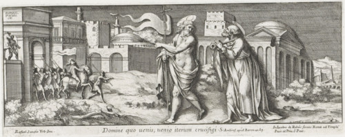 Christ Appears to Peter, Domine quo uenis, uenio iterum crucifigi, Representations by Raphael in