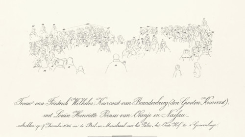 Marriage of Frederick William Elector of Brandenburg (the Great Elector), with Louise Henriette