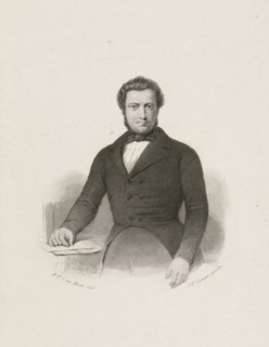 JJL ten Kate, Portrait of Jan Jacob Lodewijk ten Kate, print, Half-length frontal portrait of Jan
