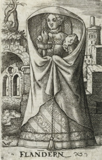 Flanders, Wise virgin as personification of Flanders, Wise and foolish virgins as European